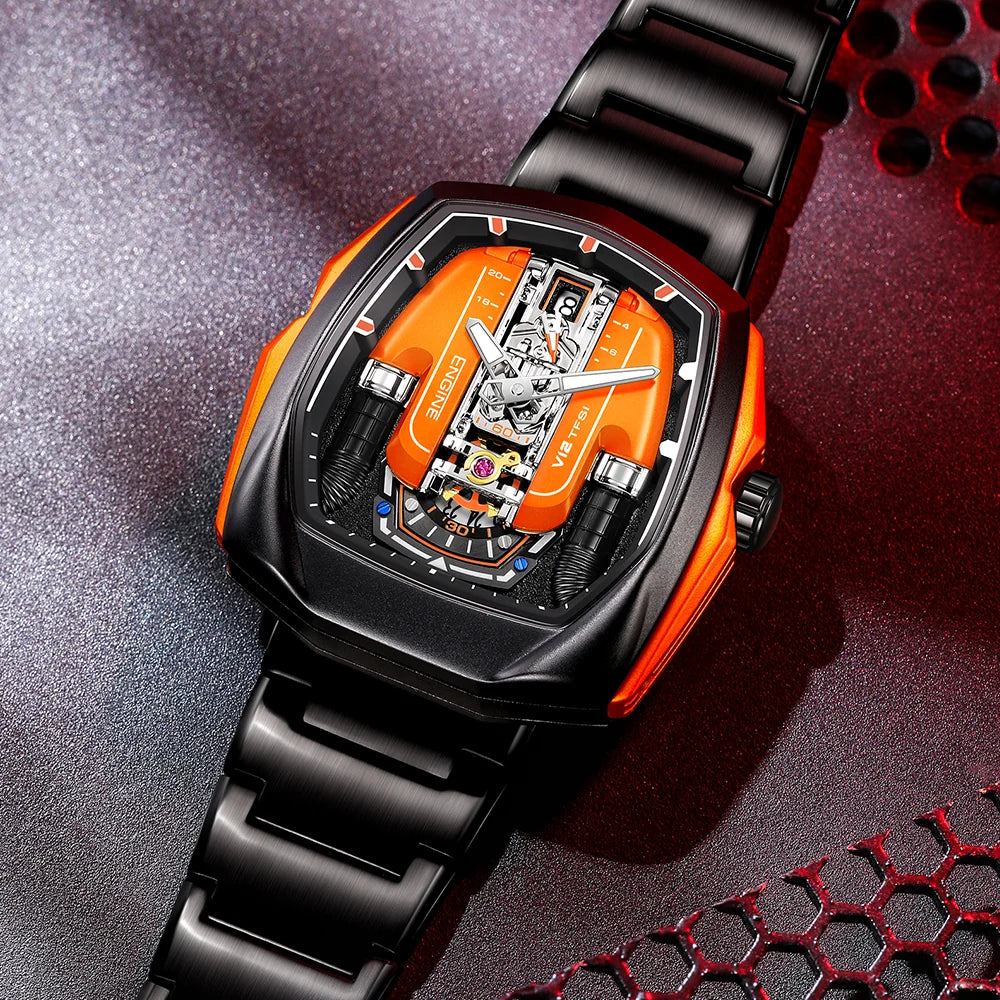TurboEngine Men's Sports Wristwatch