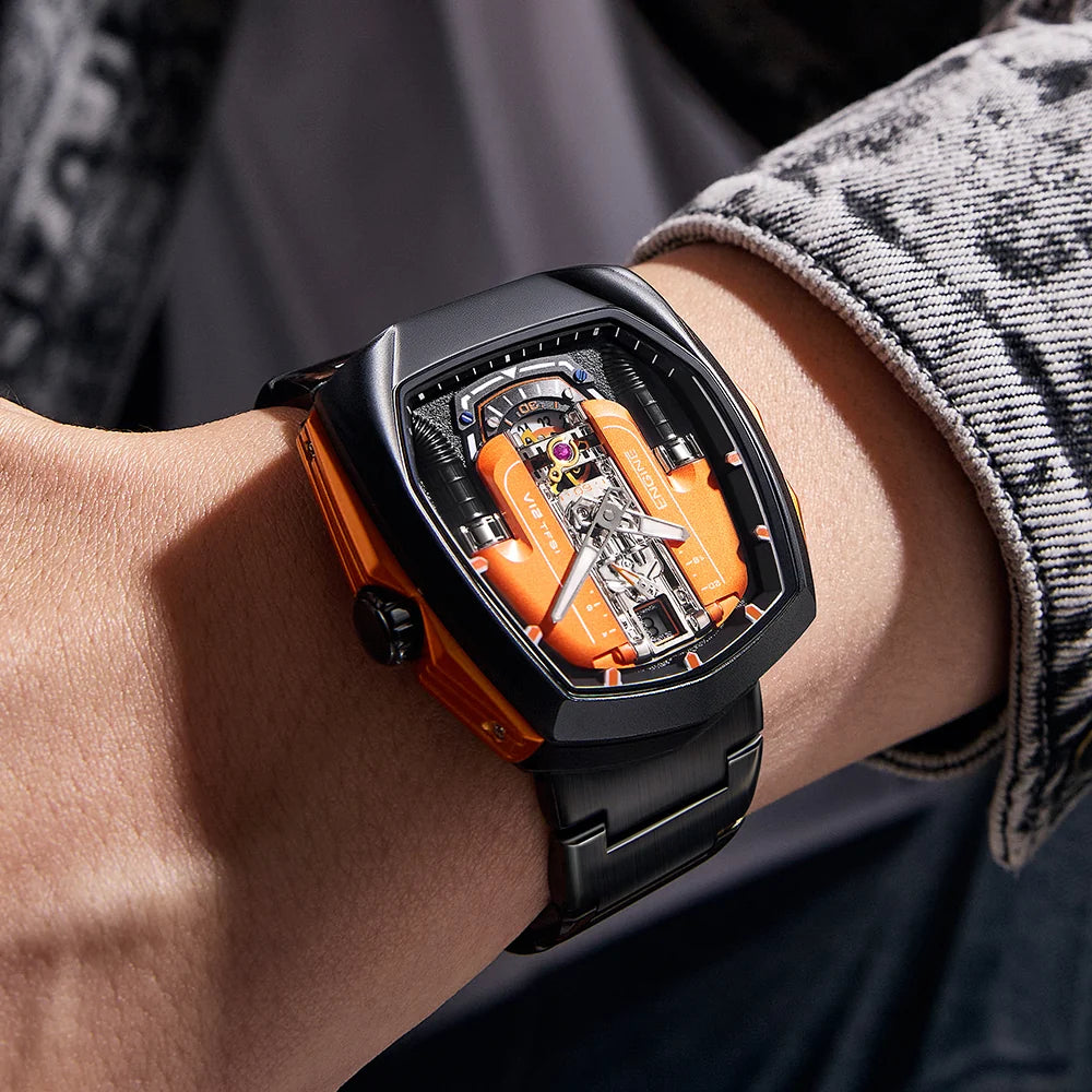 TurboEngine Men's Sports Wristwatch