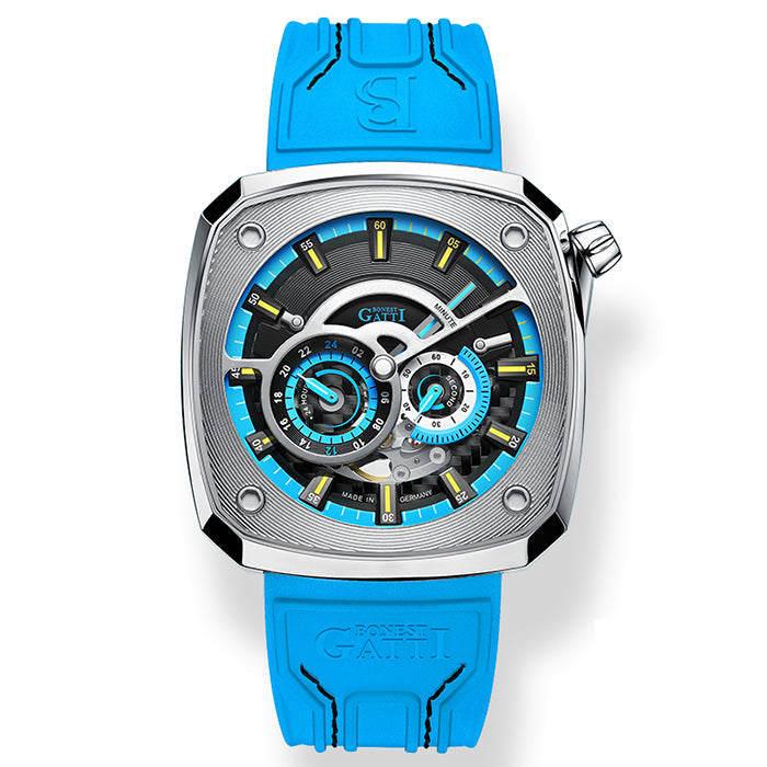 Mont Calibre Blue Zenith Series Automatic Watch