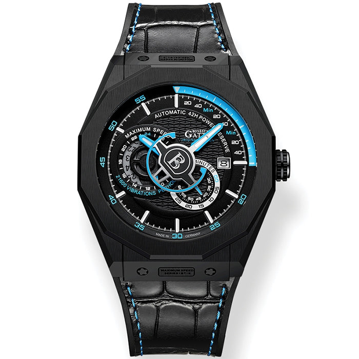 Mont Calibre Blue Dynamic Series Automatic Watch