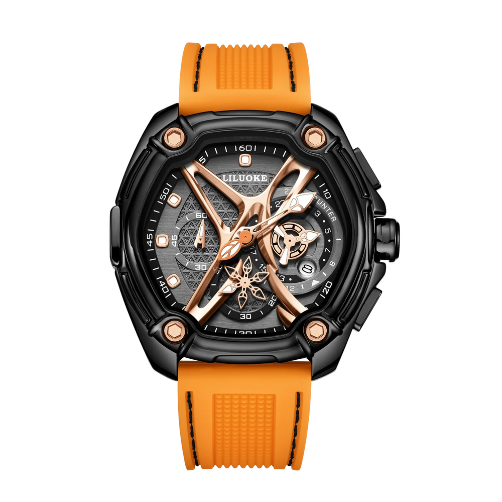 IronFrame Men's Luxury Skeleton Chronograph