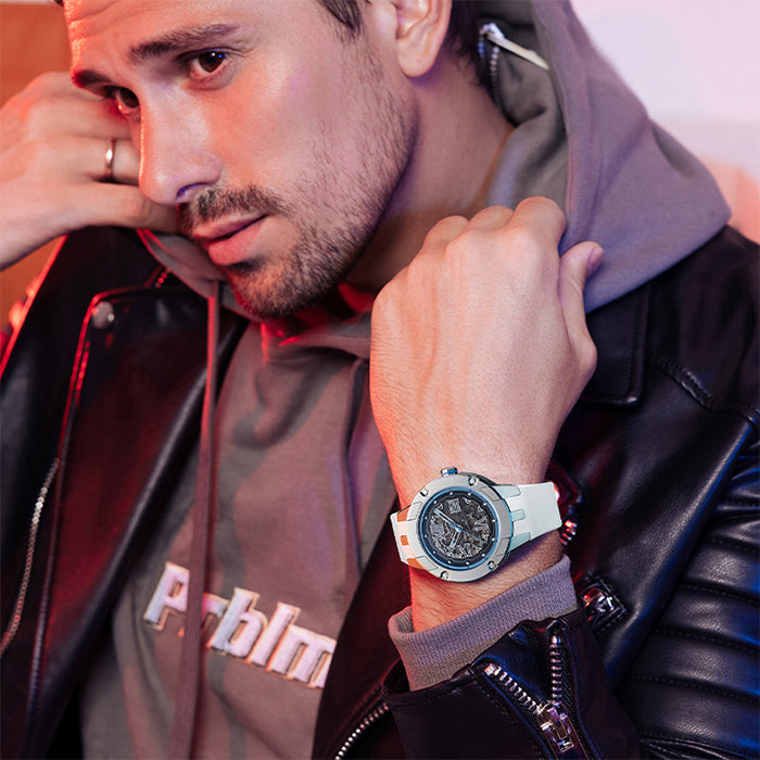Mont Calibre Orange Cosmos Series Automatic Watch