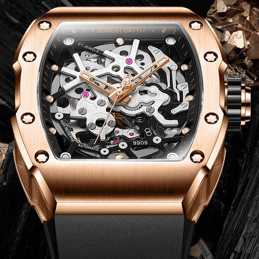 Mont Calibre Rose Gold Extreme Series Automatic Watch