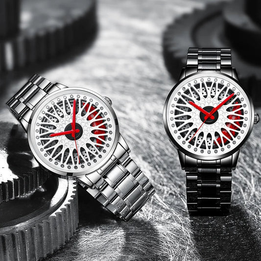 Velocity X9 Racing Rim Men’s Stainless Steel Luxury Watch