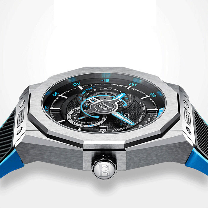 Mont Calibre Blue Speed Series Automatic Watch