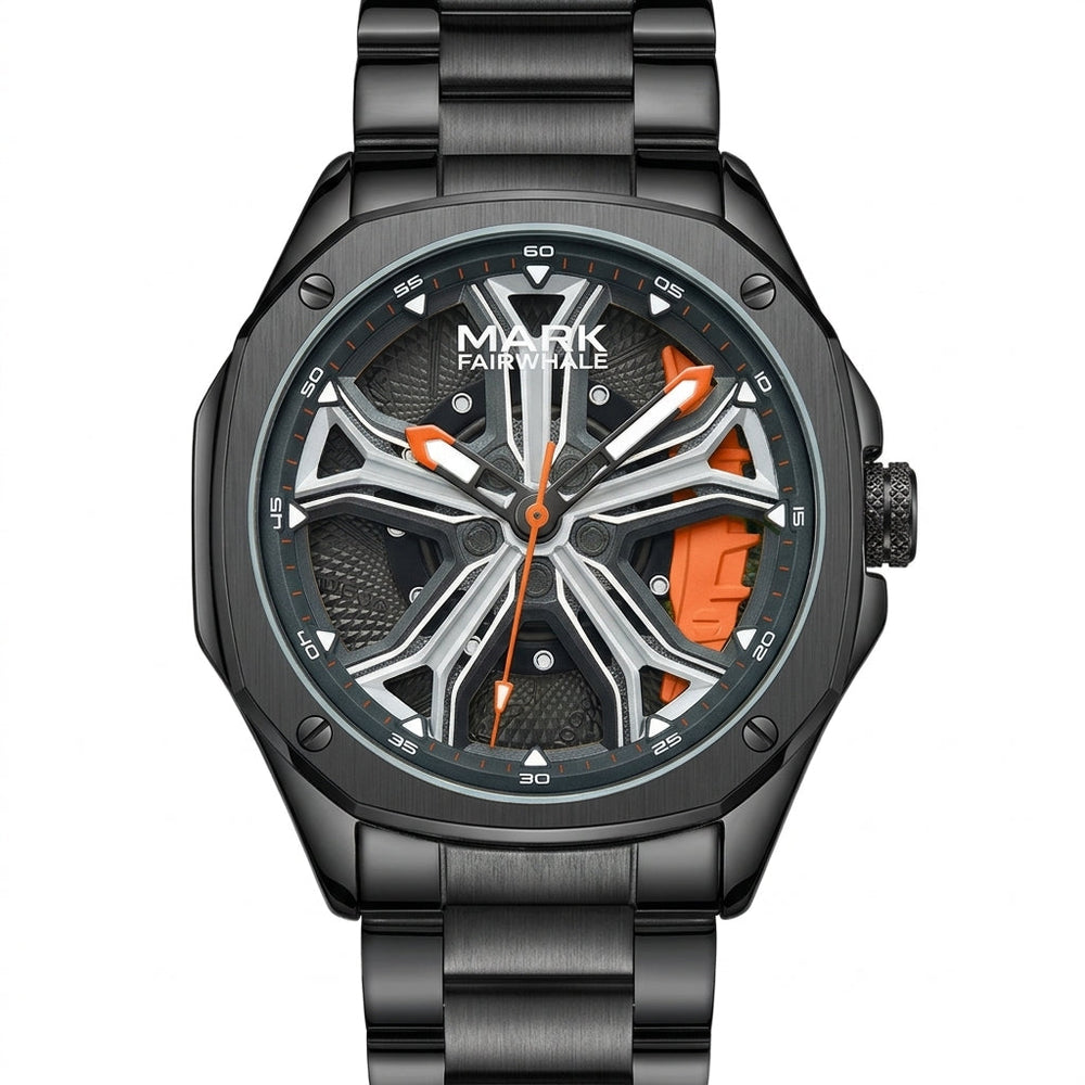 STEELORIX Royal Skeleton Automatic Watch