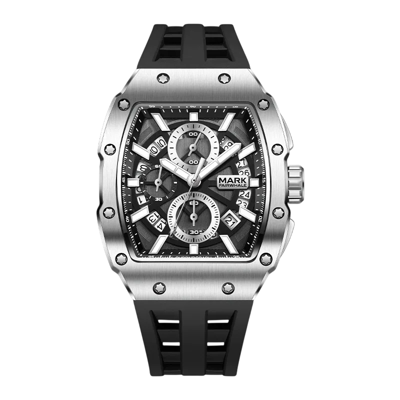 BARONIX Royal Skeleton Automatic Watch
