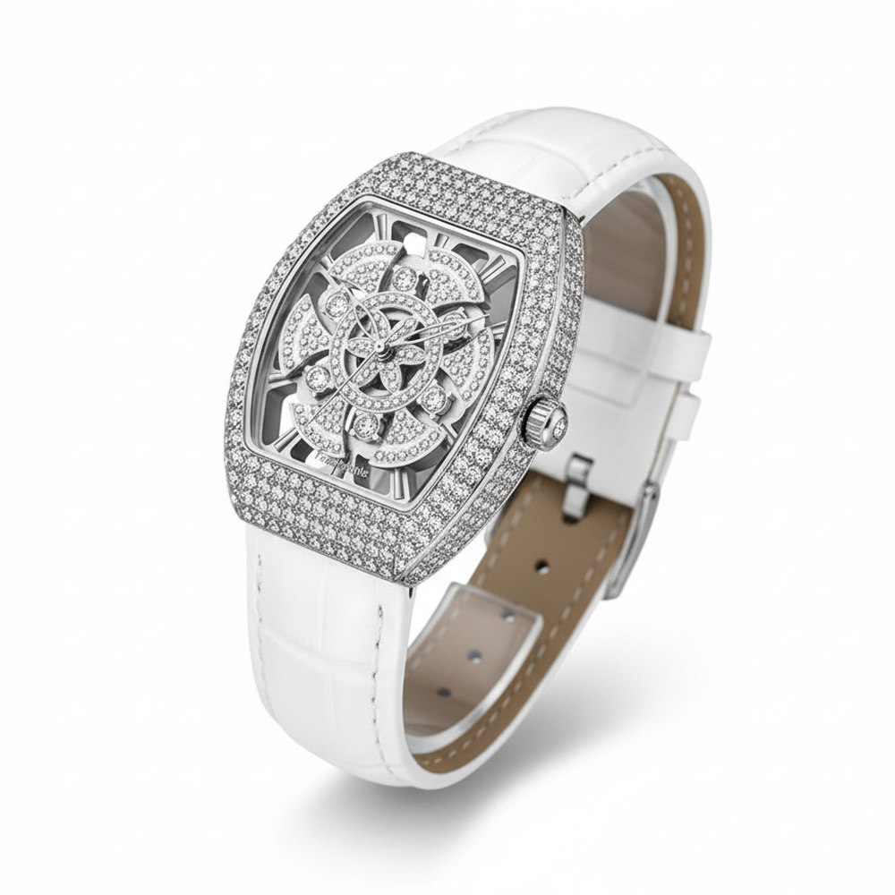 DIAMORA Royal Skeleton Automatic Women's Quartz Watch