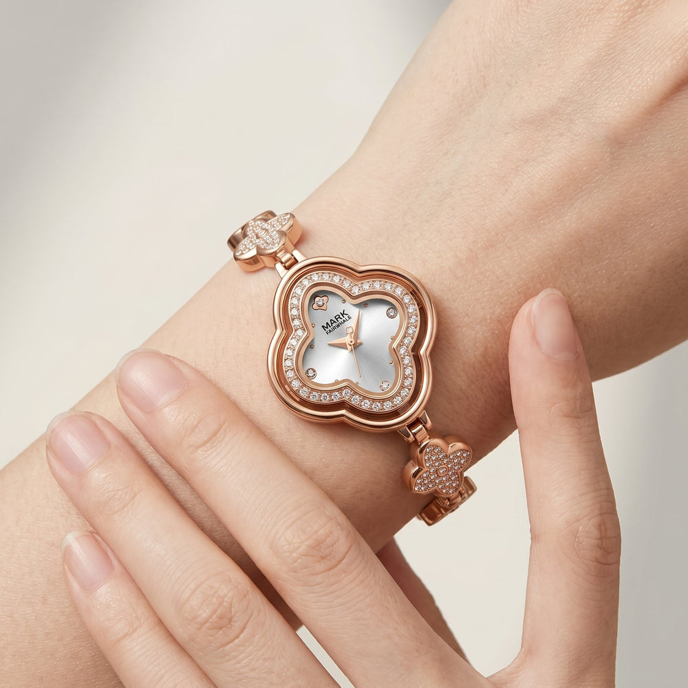CLOVERA Royal Skeleton Automatic Women's Quartz Watch