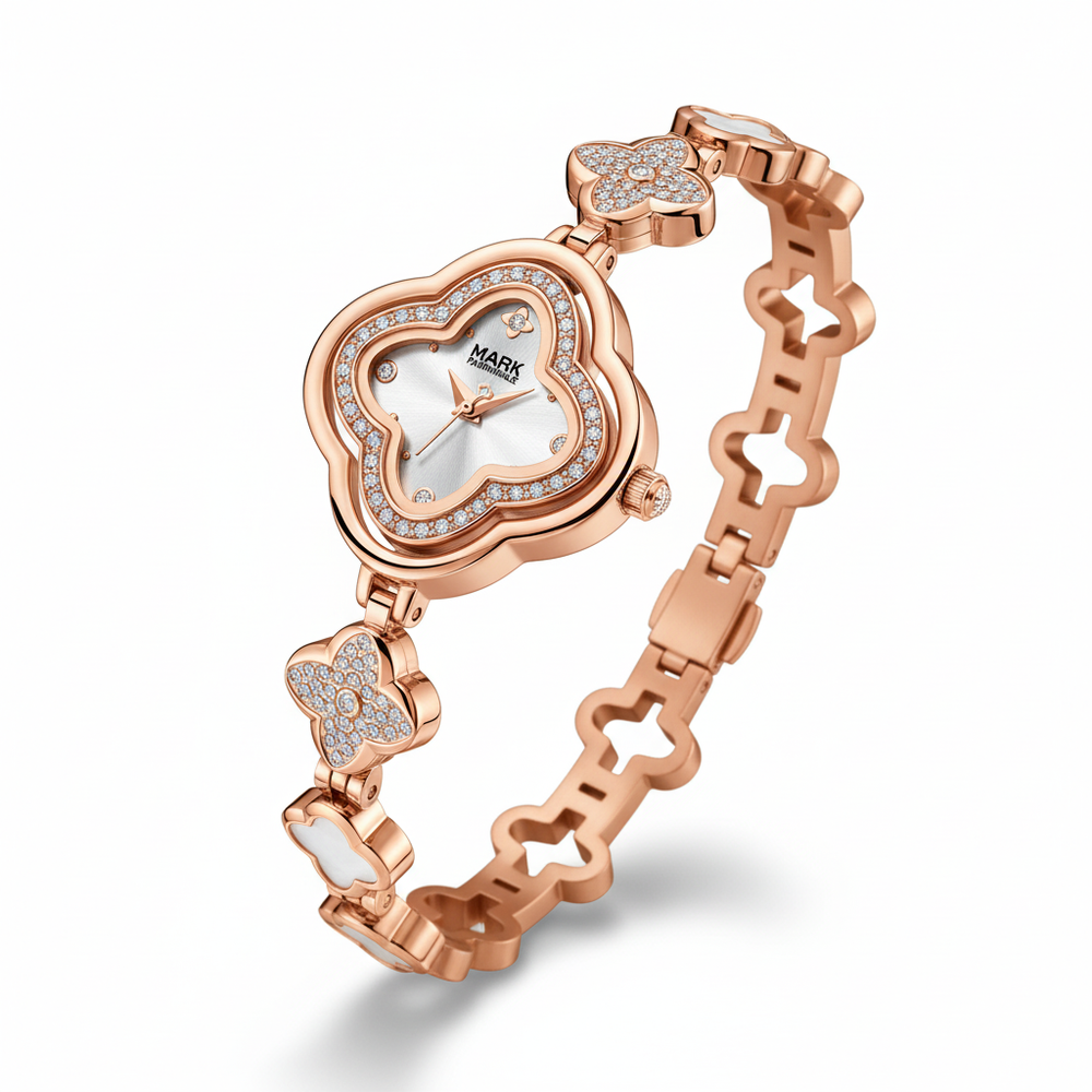 CLOVERA Royal Skeleton Automatic Women's Quartz Watch