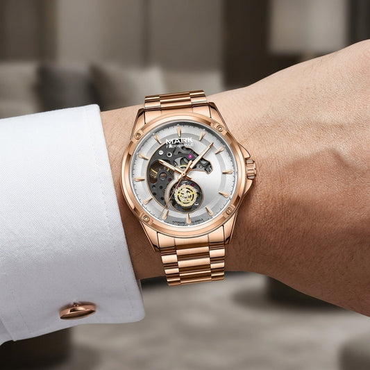ZORVAN Royal Skeleton Automatic Watch