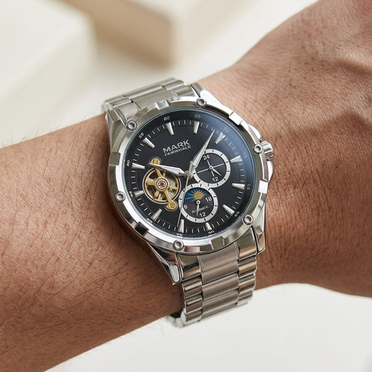 STEELMOR Royal Skeleton Automatic Watch