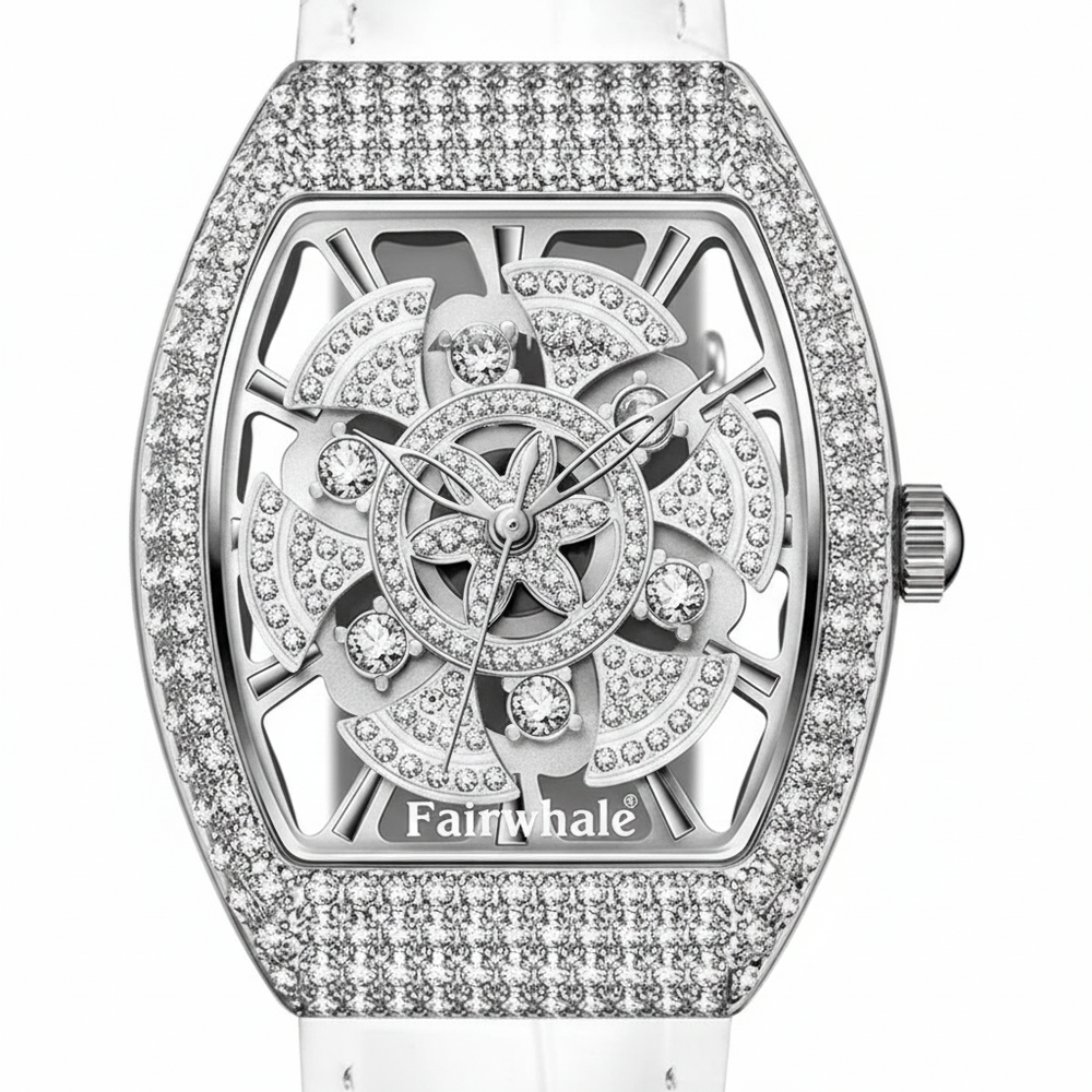 DIAMORA Royal Skeleton Automatic Women's Quartz Watch