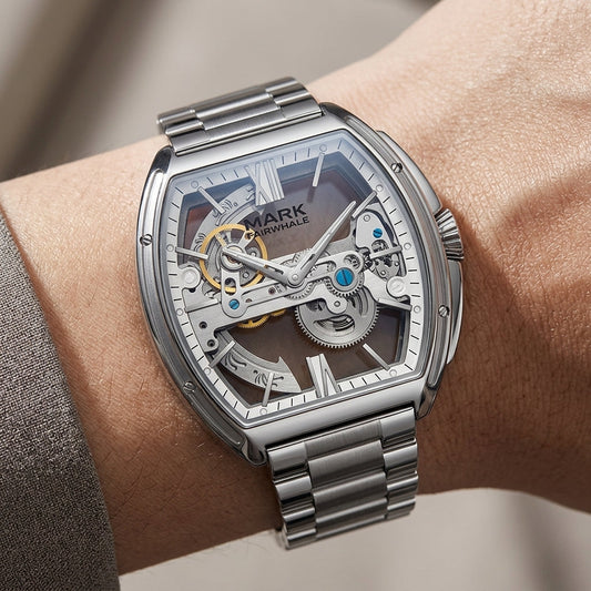 LUXEVRON Royal Skeleton Automatic Watch