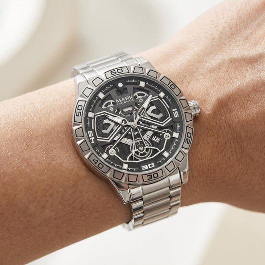VELTORA Royal Skeleton Automatic Watch