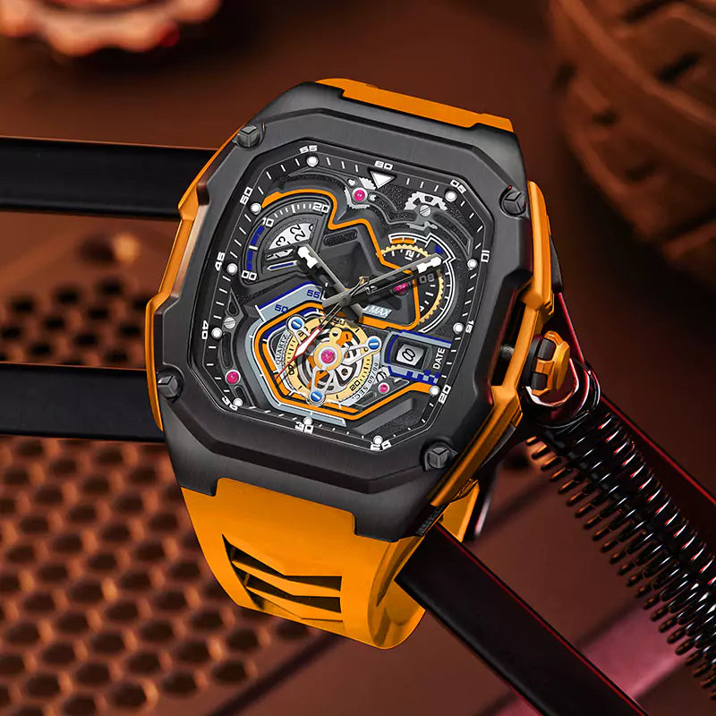 ApexCore Men's Luxury Skeleton Watch