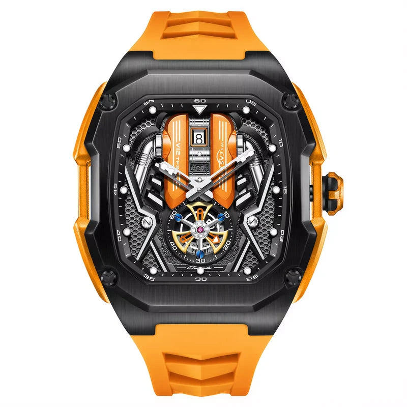Redline X Men's Luxury Skeleton Watch