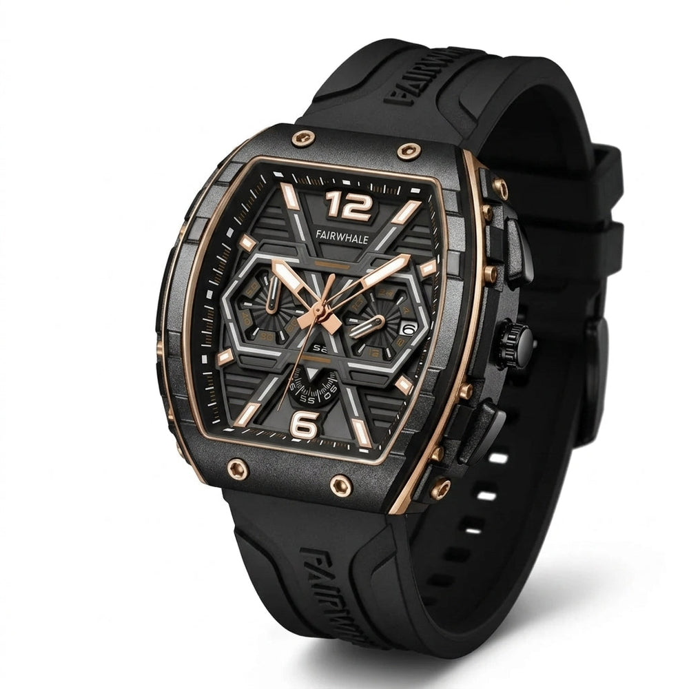 CLIREDOX Vintage Royal Skeleton Automatic Watch