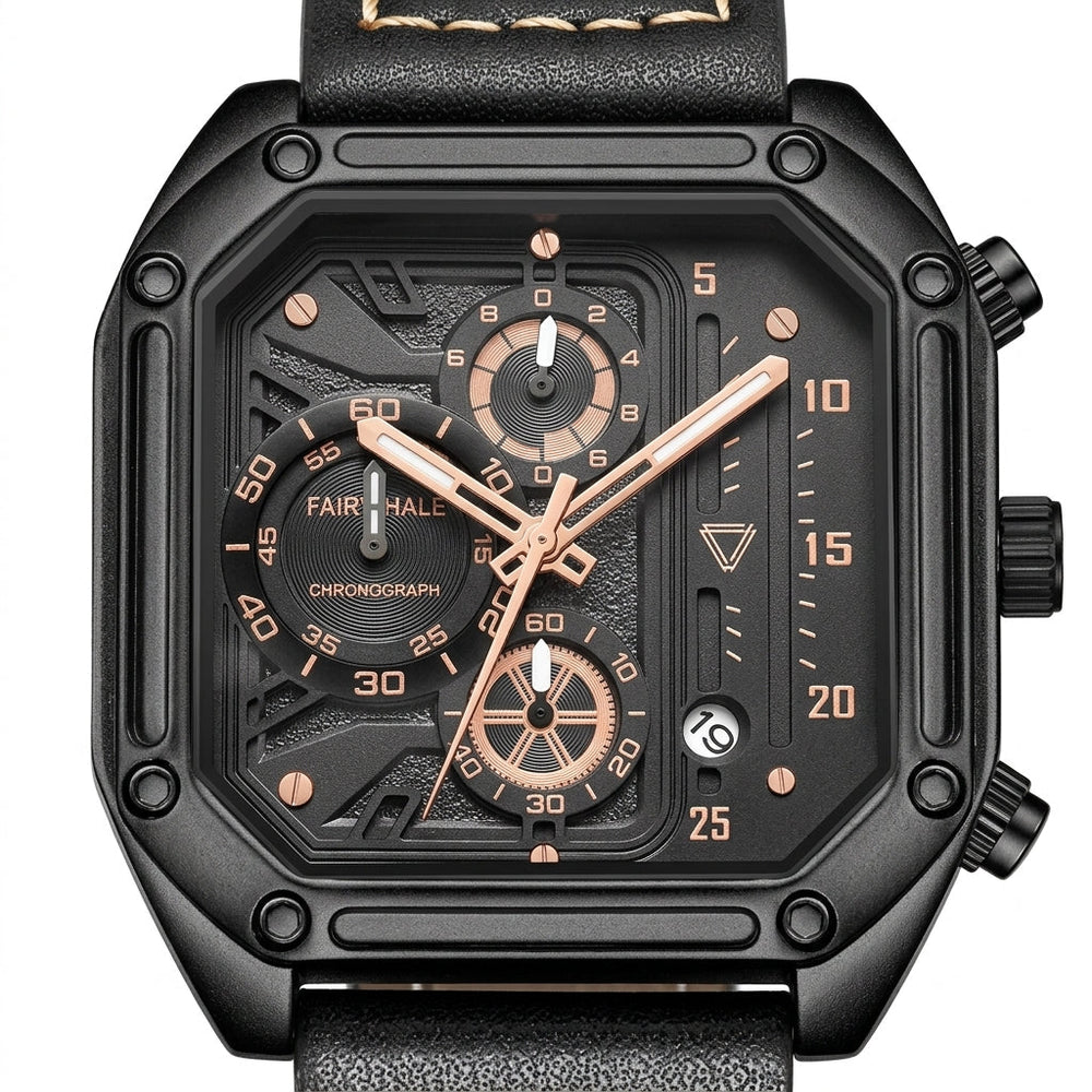 QUADRAVEX Royal Skeleton Automatic Watch
