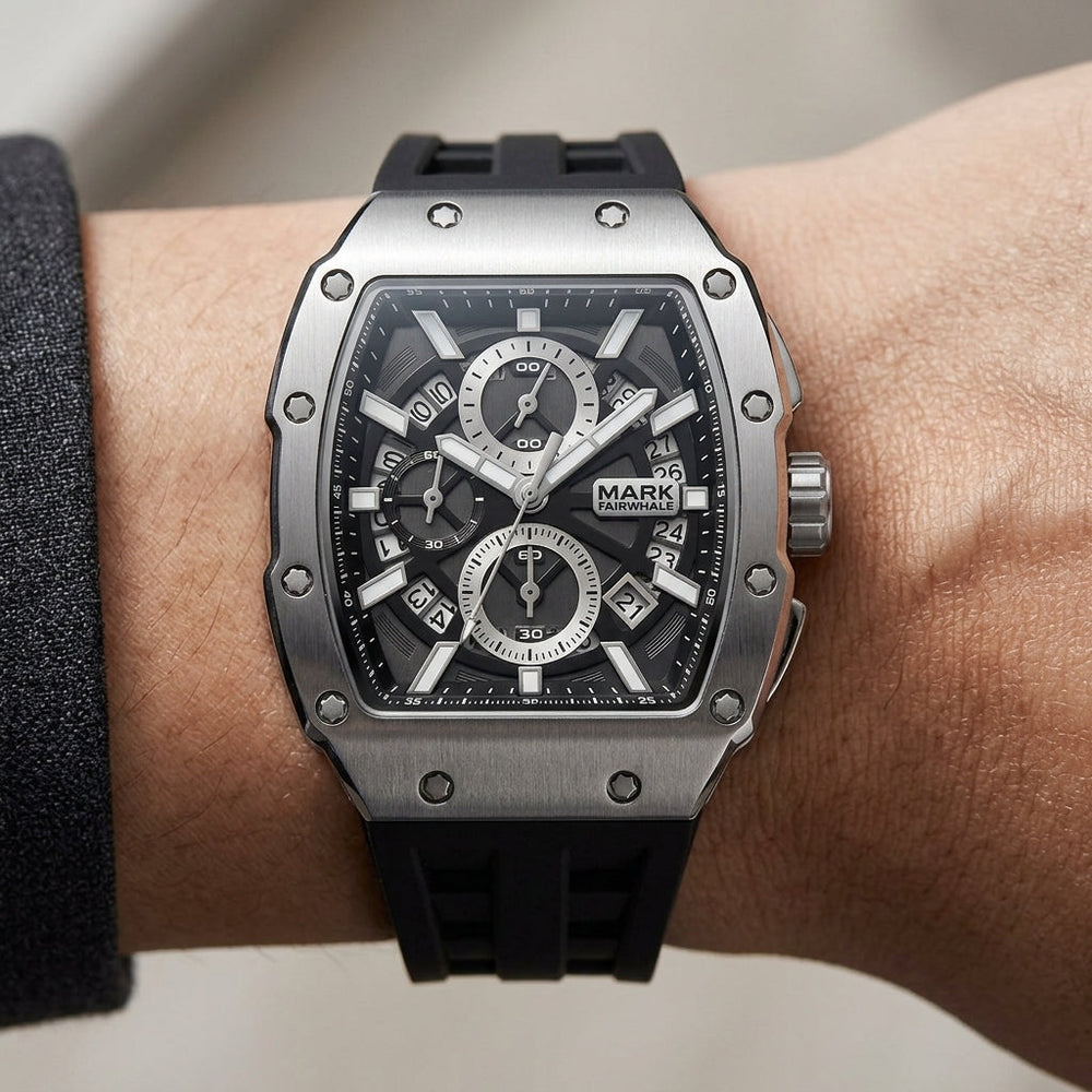 BARONIX Royal Skeleton Automatic Watch