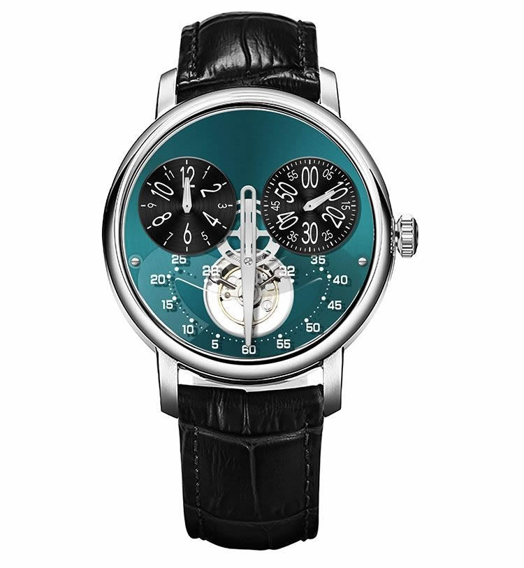 Crescent-moon Time Orbit Mechanical Watch