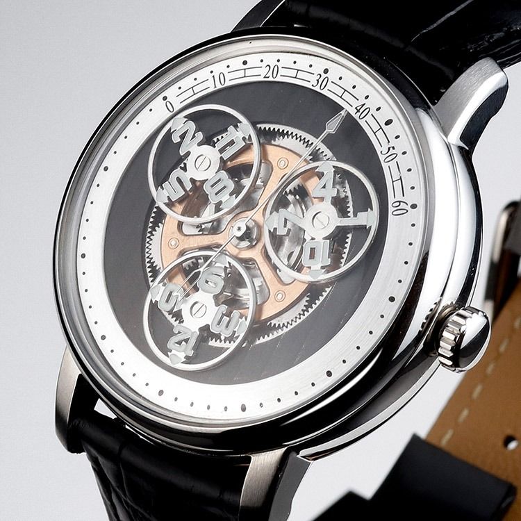 Celestial Wandering hour Mechanical Watch
