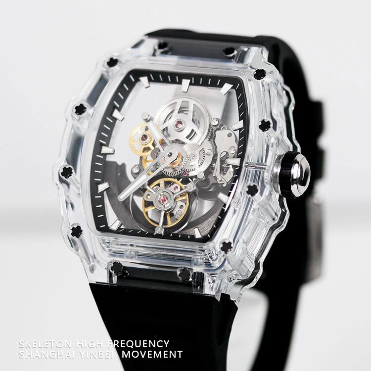 Transparent Tonneau Skeleton Movement