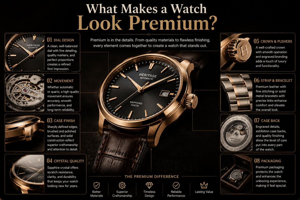 What Makes a Watch Look Premium?