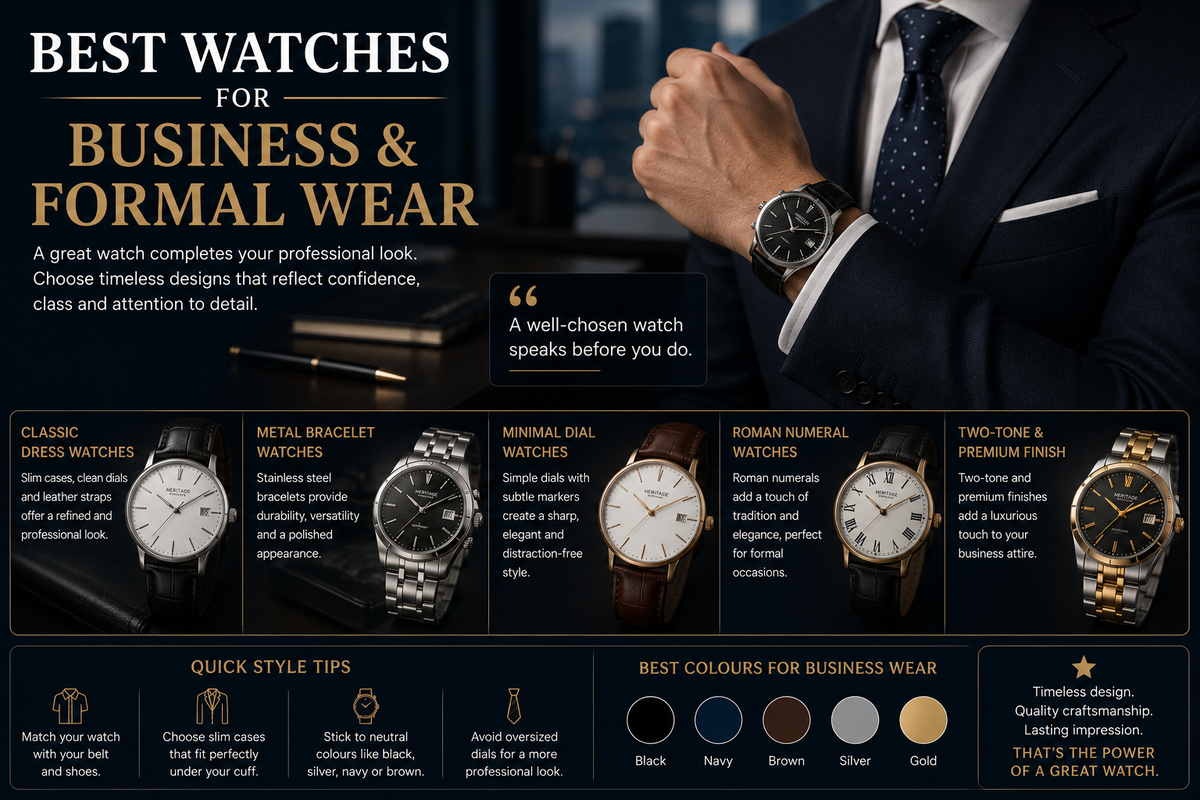 Best Watches for Business and Formal Wear
