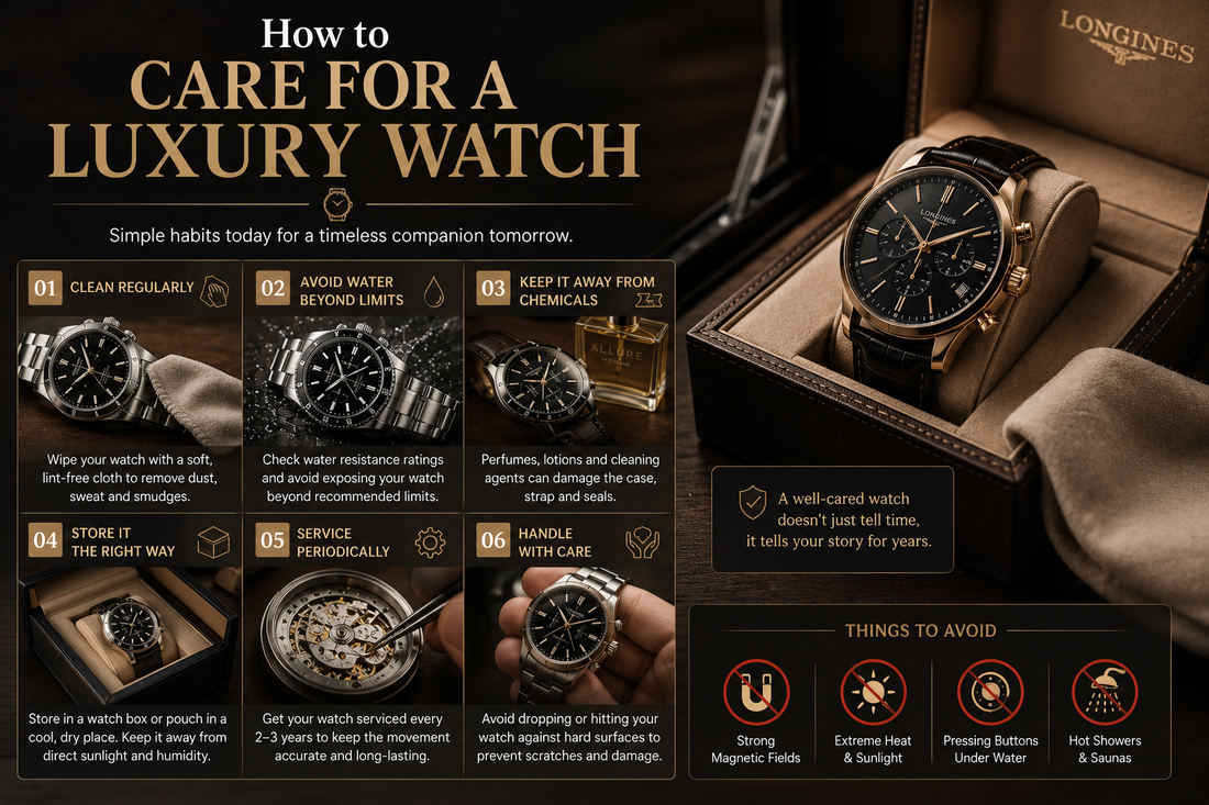 How to Care for a Luxury Watch