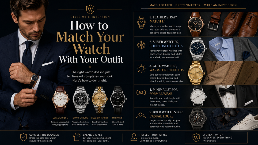How to Match Your Watch With Your Outfit