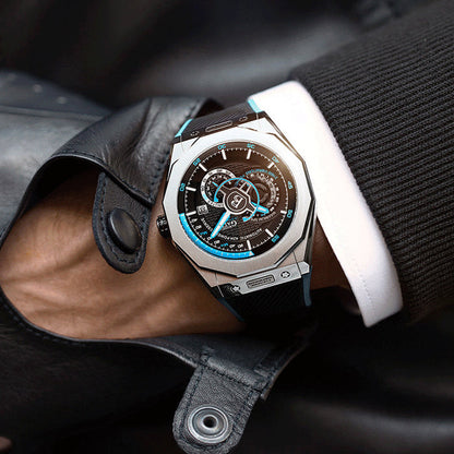 Mont Calibre Blue Speed Series Automatic Watch