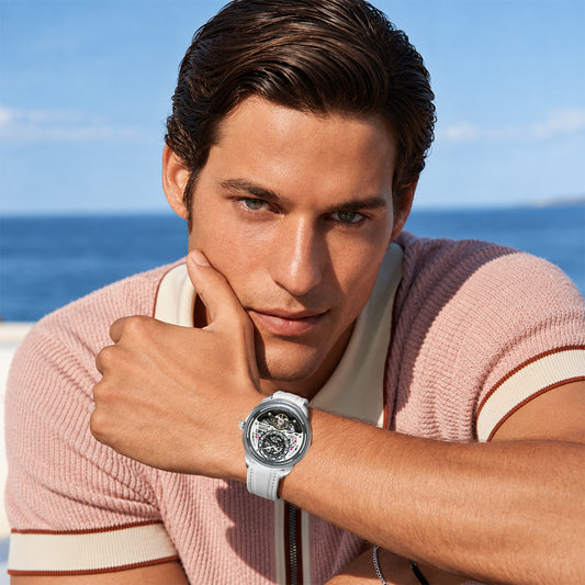 AEROK Royal Skeleton Automatic Watch