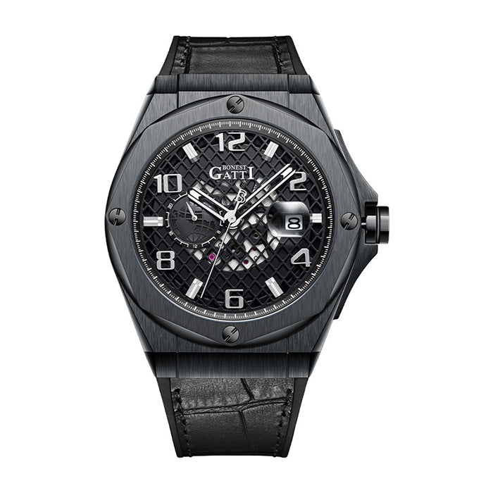 Mont Calibre Black Cosmos Series Automatic Watch