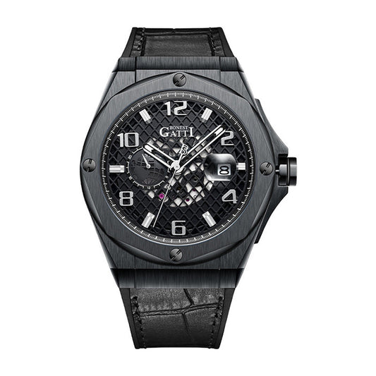 Mont Calibre Black Cosmos Series Automatic Watch