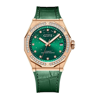 Mont Calibre White Glow Series Automatic Women Watch