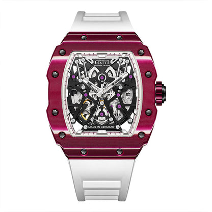 Mont Calibre Red Carbon Fiber Series Automatic Watch