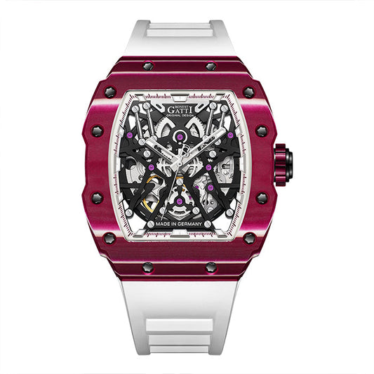 Mont Calibre Red Carbon Fiber Series Automatic Watch