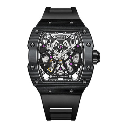 Mont Calibre Red Carbon Fiber Series Automatic Watch