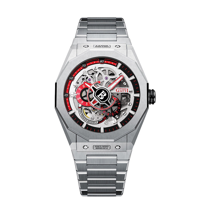 Mont Caliber Blue Super Speed Stainless Steel Automatic Watch