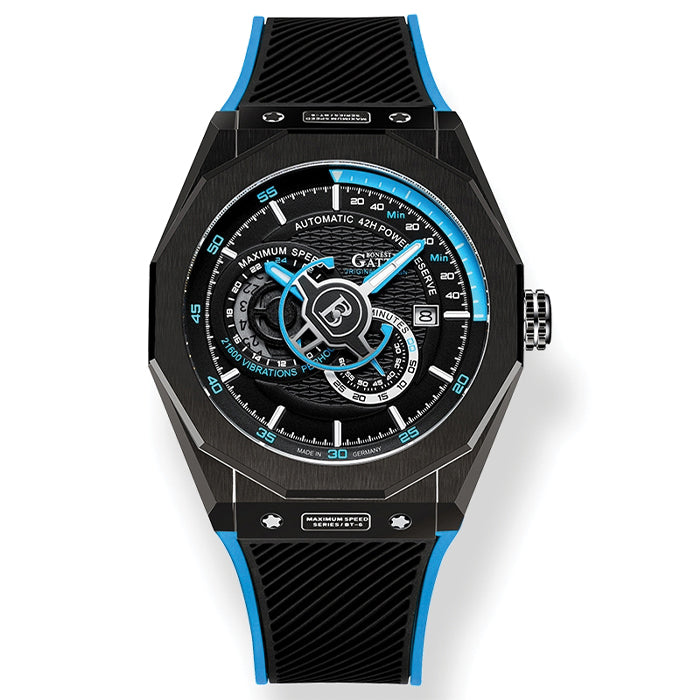 Mont Calibre Blue Speed Series Automatic Watch