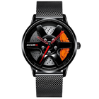 Black mesh bracelet