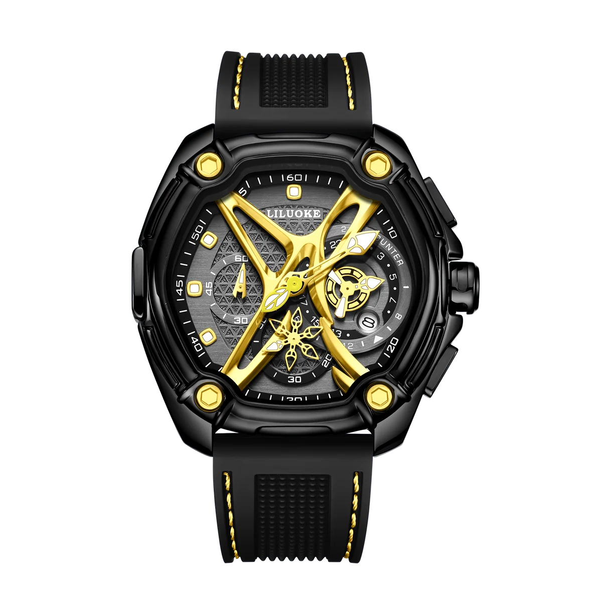 IronFrame Men's Luxury Skeleton Chronograph
