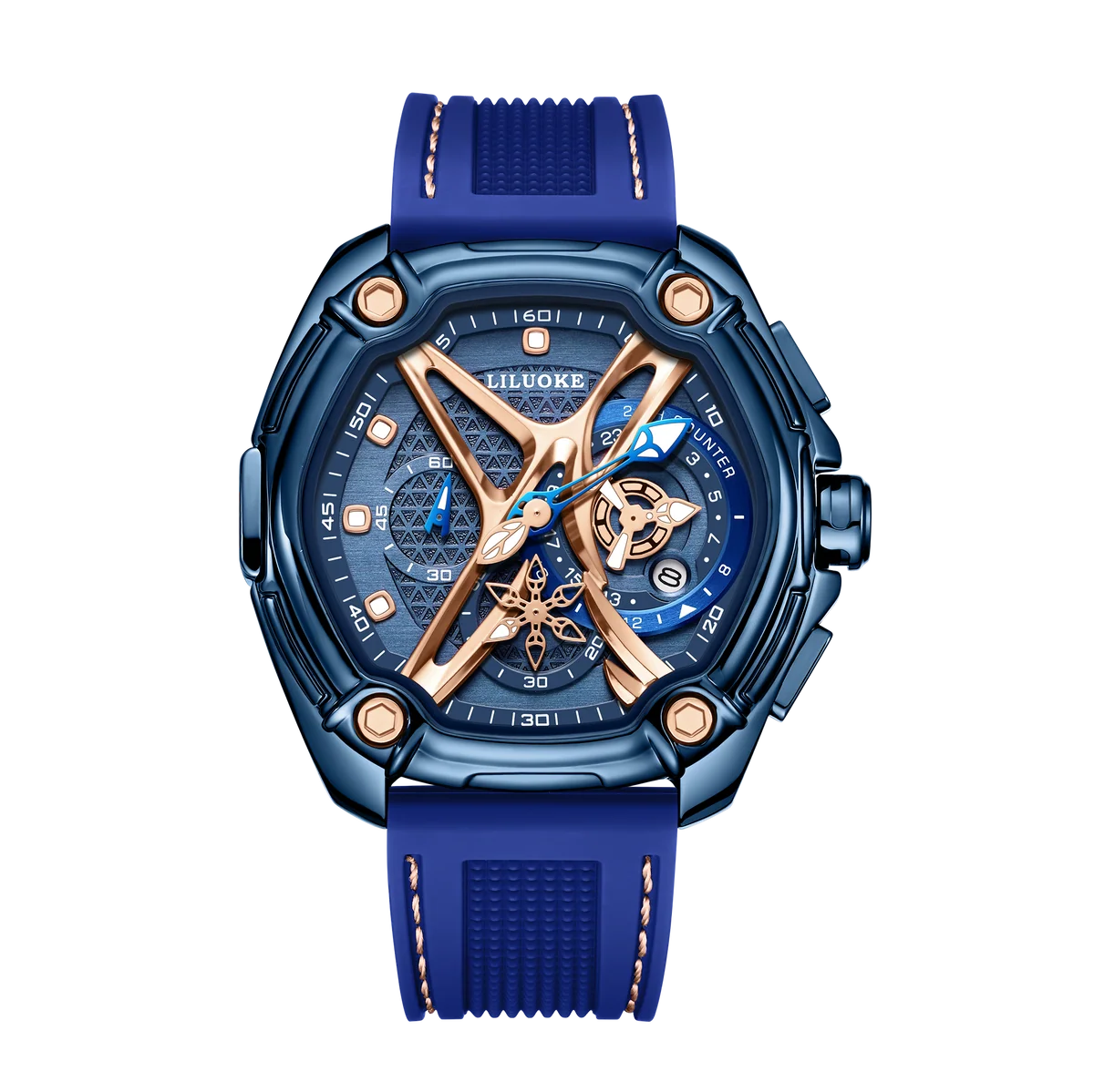 IronFrame Men's Luxury Skeleton Chronograph