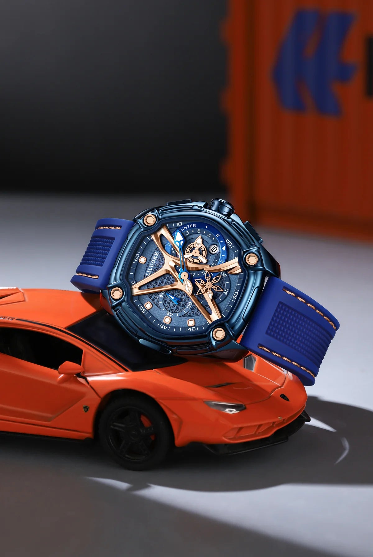 IronFrame Men's Luxury Skeleton Chronograph