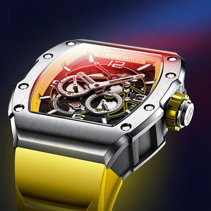 Mont Calibre Yellow Extreme Series Automatic Watch