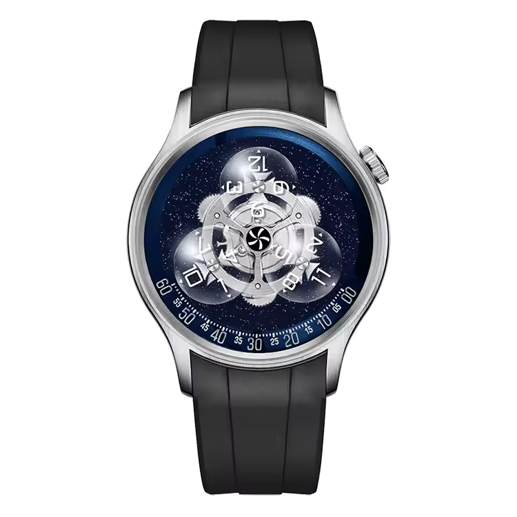 Wandering Hour Aventurine Watch | Custom OEM Watch Factory