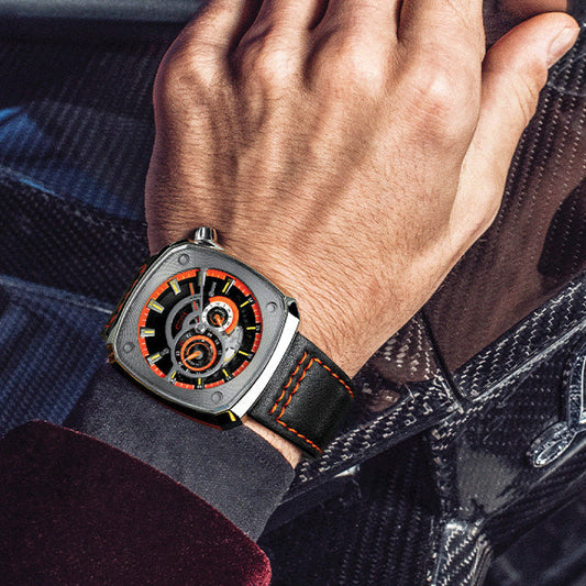 Mont Calibre  Blue Cosmos Series Automatic Watch