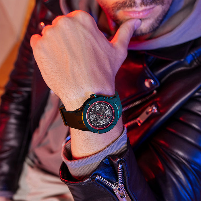 Mont Calibre Orange Cosmos Series Automatic Watch