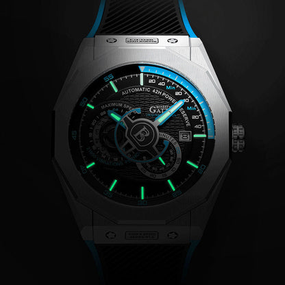 Mont Calibre Blue Speed Series Automatic Watch
